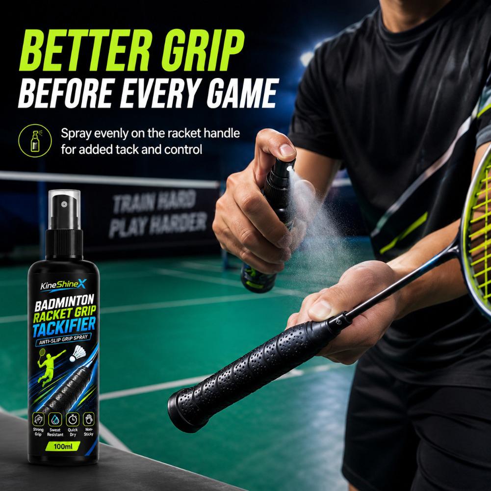 Anti-Slip Grip Spray for Tenni - đánh giá và giá Badminton Grip