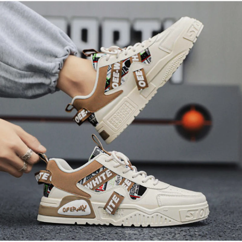 Casual Fashion Leather Sneaker - đánh giá và giá Badminton Shoes