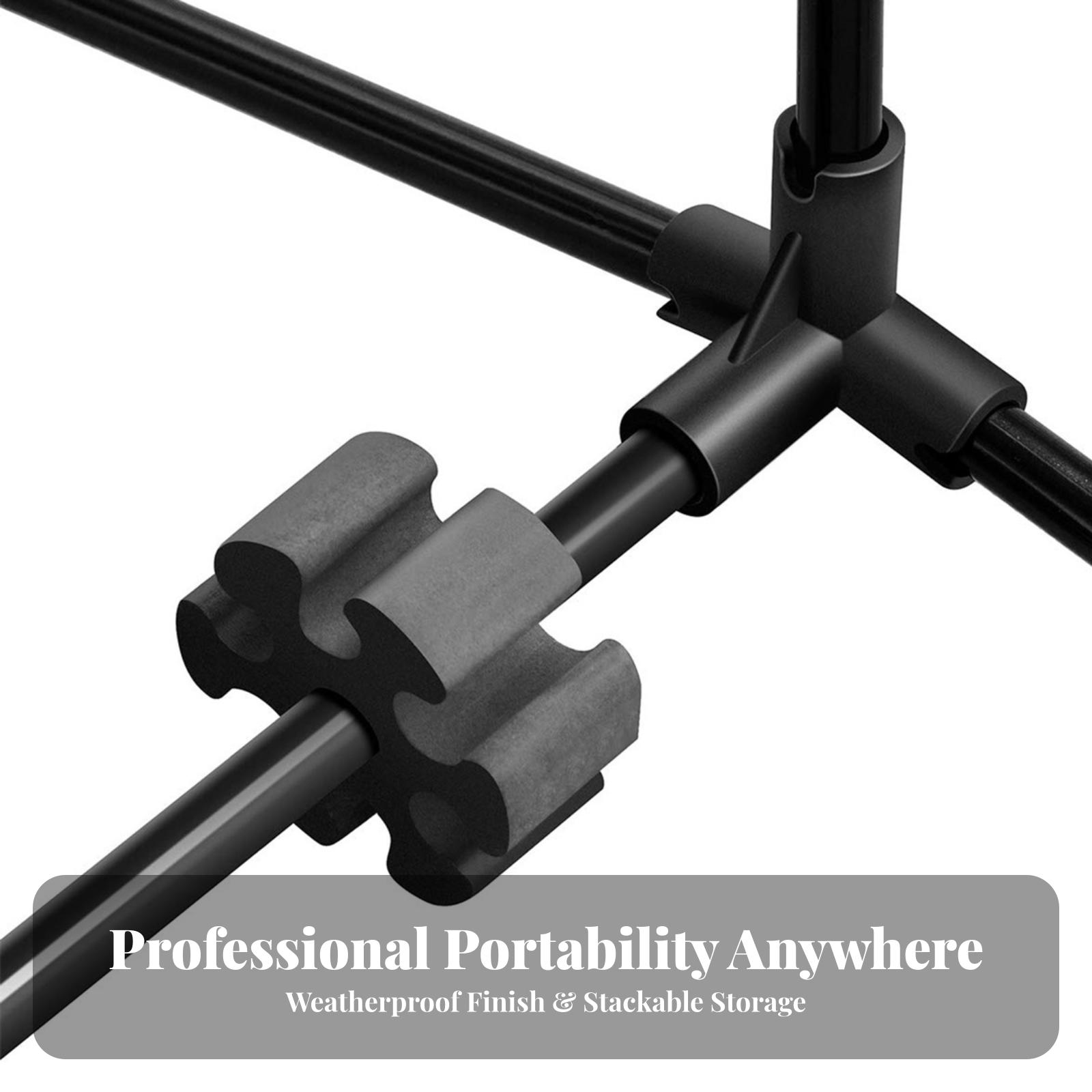 Black PVC Sports Net Connector - đánh giá và giá Badminton Net